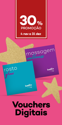 Vouchers de Estética com desoncto de 30% - de 4 novembro a 31 de dezembro